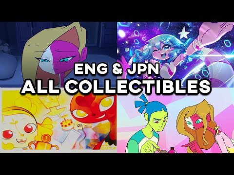 NO STRAIGHT ROADS | All Collectibles - Boss Lore (English & Japanese)