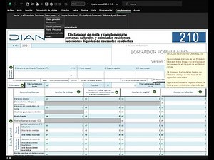 Download Free Excel Template for Automated 2024 Individual Income Tax Return