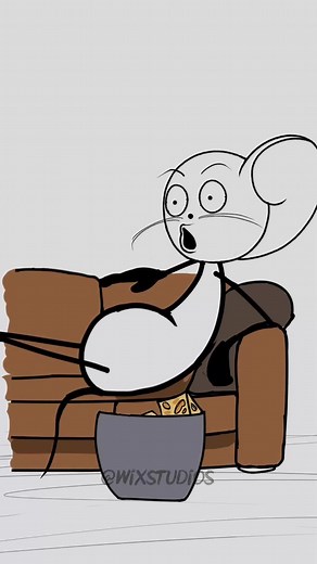 Rat Eating Cheese Cartoon - Hilarious Poison Prank