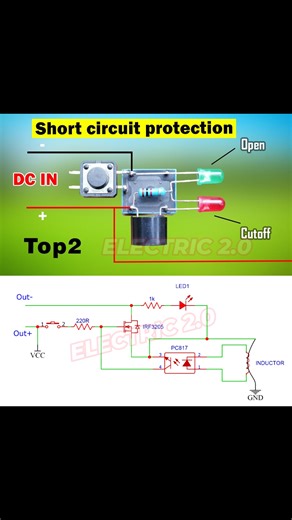 14K views · 101 reactions | DC short circuit Indicator circuit | Electric 2.0 | Facebook