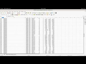 LibreOffice Calc: Freezing first row in a spreadsheet