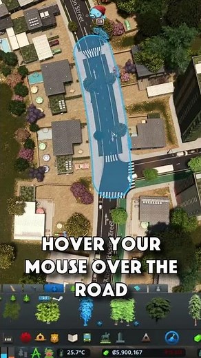 How To Replace Trees On Roads In Cities Skylines #Shorts