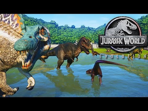 COMBAT DE DINOSAURE ! TOUS LES CARNIVORS ! Jurassic World Evolution