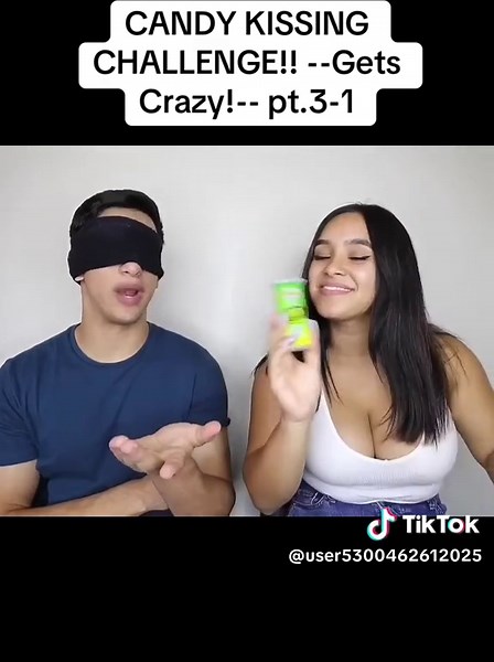 CANDY KISSING CHALLENGE!! --Gets Crazy!-- pt.3-1