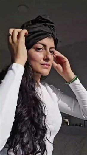 Quick tutorial on how to use our Pure Silk Turban 🤍