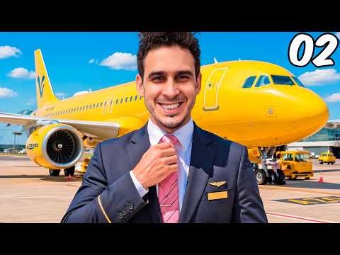Me Ascendieron y ahora soy Aeromozo de un Avión más Grande ✈️✨ | Cabin Crew Life Simulator
