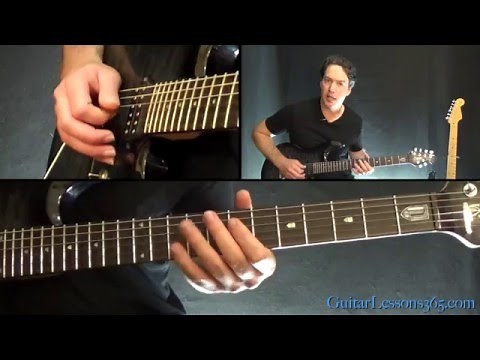 Nightrain Guitar Solo Lesson - Guns N' Roses - Outro Solo