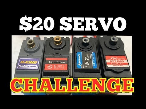 $20 Servo Challenge Power HD JX 20kg Hobbyking