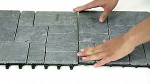 Watch Travertine Stone Deck Tiles on Amazon Live