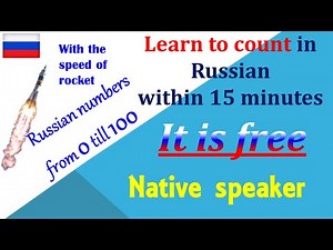 Russian Numbers, Numbers from 1 to 100 Russian-English, How to say numbers in Russian?