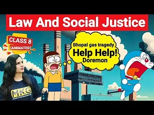 Class 8 Civics chapter 8-Law and Social Justice | NCERT Animated Video | One shot video