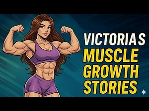 VICTORIA,S MUSCLE GROWTH STORY - she transformation her body