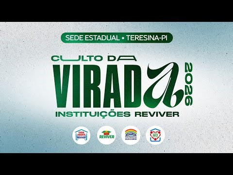 01/01/2025 Culto da Virada - Instituições Reviver - IPDA Teresina-PI