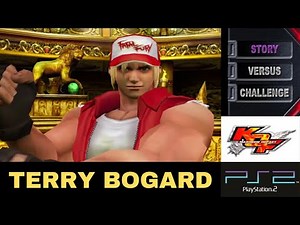 THE KING OF FIGHTERS MAXIMUM IMPACT. TERRY BOGARD playthrough. story mode PS2