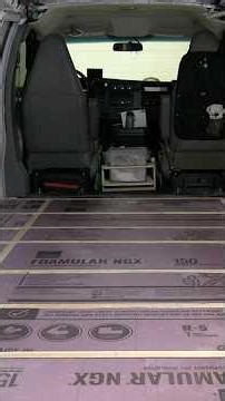 Insulated Van Floor