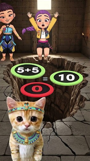 Solve the Pyramid Math Challenge! #animation #mathchallenge #pyramid #shorts #cartoon