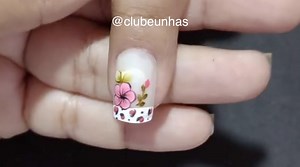 135K views · 1K reactions | Unhas decoradas com flor, passo a passo | Unhas | Facebook