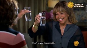 In her 2019 interview with "Sunday Morning" legendary superstar Tina Turner told CBS Mornings co-host Gayle King that despite having a difficult life, she is a "happy person." https://cbsn.ws/3IG4OXC | CBS Sunday Morning