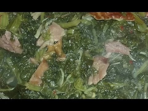 How to Make Savory Southern *Turnip*Mustard* & Kale* Greens...