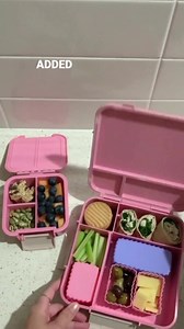 Team member Dani's work lunch for tomorrow 😍 Silicone cups are THE best invention for those who love to graze 🙌 P.s She took a bit of convincing, but totally nailed your first Pack With Me, Dani. Her lunches are seriously amazing!!! 😁👏 | Lunchbox Mini