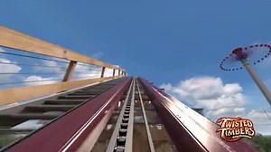 In the Spring of 2018, our new hybrid coaster, #TwistedTimbers, will send you soaring over 20 airtime moments and winding through 3 inversions and 3 overbanks. Until then, conquer its 3,351 ft of track on a virtual ride. http://bit.ly/2mPhtA2 | Kings Dominion