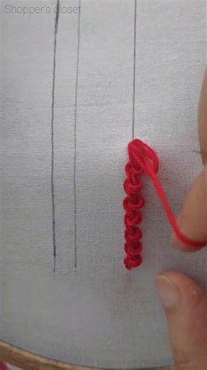 Basic Hand Embroidery for Beginners: Scroll Stitch Tutorial