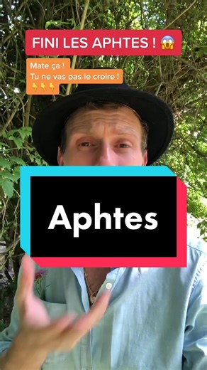 Soigner un aphte naturellement : conseils et astuces