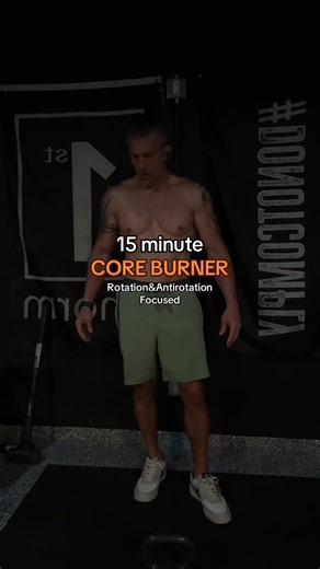 15-Minute Core Burner: Rotation & Anti-Rotation Training