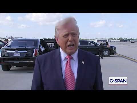 President Trump on Tiger Woods' Accident: "I don't want to talk about it."