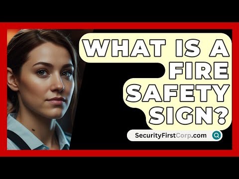 What Is A Fire Safety Sign? - SecurityFirstCorp.com
