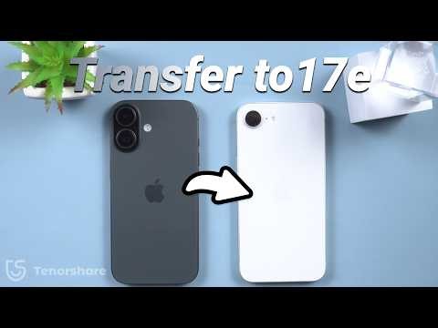 How to Transfer Data from Old iPhone to iPhone 17e! - 2 Ways (2026)
