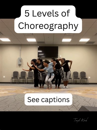 5 Levels of Choreography in Dance Ministry