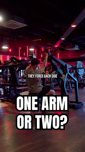 Single arm exercises - unilateral vs bilateral in the gym