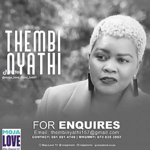 Contact Thembi Nyathi from Moja Love - WhatsApp Number