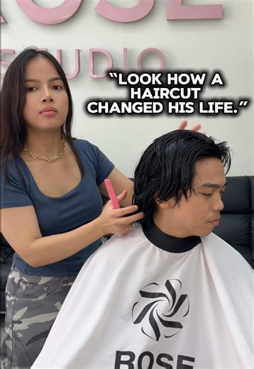 GF REQUESTED: “CHANGE HIS LIFE” 🙄 OPEN FORWALK-IN (everyday 10AM-8PM) For more info: https://linktr.ee/Yk.Rosepetals #rosepetals #rosestudio #haircuttransformation #fyp ☎️ 09391607059 📍Sc Tuazon Timog QUEZON CITY (OPENING MARCH 2026) 📍 ADDRESS: 493 Halcon Street, Mandaluyong City (in front of Imerch Media, Inc.) for inquiries feel free to send me a DM on Instagram at @rosestudiomnl. Also, LINK IN MY BIO!