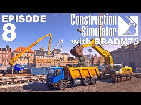 CONSTRUCTION SIMULATOR (2022) EU Map + Tobii Eye Tracker - Episode 8: Beach Pavilion: Part 2