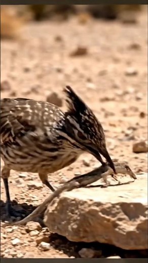 Roadrunner hunting