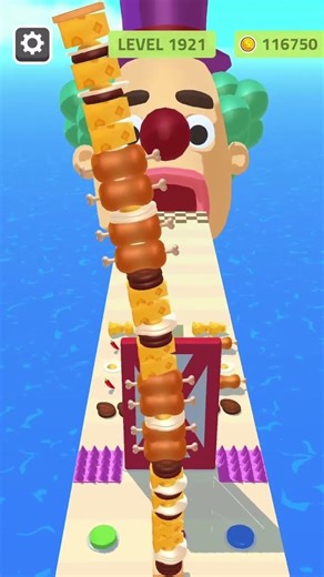 Sandwich runner New Update level 1921 #sandwich runner #gaming #shorts #viralgameplay