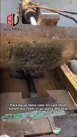 Horizontal Can Press Machine for Aluminum, Tins, and Light Metals