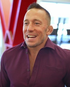 Georges St-Pierre is happy in retirement, but if he was to come back these are the fighters he'd like to fight 👀 #UFCVegas58 | ESPN MMA