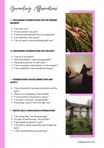 33 Grounding Techniques PDF - Etsy Canada