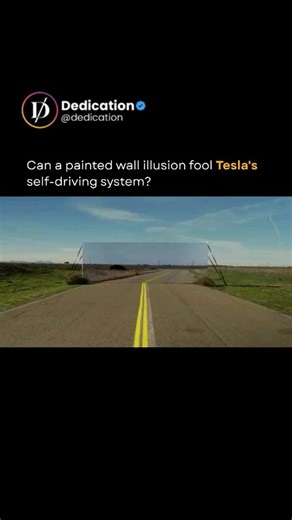 DEDICATION® on Instagram: "Mark Rober set out to explore whether Tesla’s Full Self-Driving system could be fooled by visual trickery. Using a series of carefully staged scenarios, he tested how the camera-based system handled challenges such as fog, rain, harsh lighting, and child mannequins placed in hazardous conditions. The highlight was a painted wall illusion designed to mimic depth and openings, pushing the limits of how Tesla’s AI interprets its surroundings. To deepen the comparison, Rob