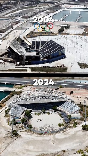 2004 VS 2024 du rêve au cauchemar 🥶 Titre de la vidéo compète : "La face cachée des jeux Olympiques et ses stades abandonnés" #jujurbex #urbex #jeuxolympiques | Juj'Urbex