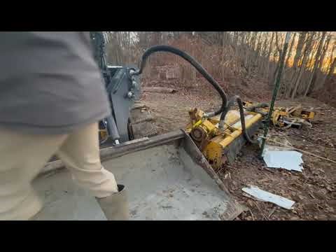 Old state highways Alamo commercial flail mower project on the CHEAP!