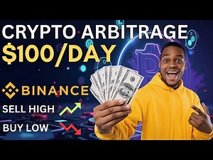 Binance Crypto Arbitrage Strategy || How To Make $100 Daily With Arbitrage Trading