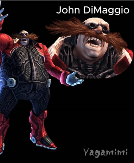 Eggman fancast Part 1 - John DiMaggio #sonic #eggman #robotnik #blender #3d