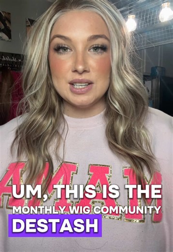 MONTHLY COMMUNITY WIG DESTASH SALE! Use the comment section to sell your wigs that just aren’t selling! Be sure to include: ✨Cost including shipping ✨Size ✨Condition ✨Brand ✨Name of the wig ✨smoke free home? Pet friendly home? Please use goods & services to protect yourselves as buyers and sellers! I’m not responsible for any issues or disputes - please handle transactions respectfully & kindly or you will get blocked from my page after further review! Happy Selling! 🎉 #wigsale #communitysale #