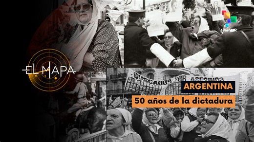 El mapa | Argentina | 50 años de la dictadura 23-03-2026