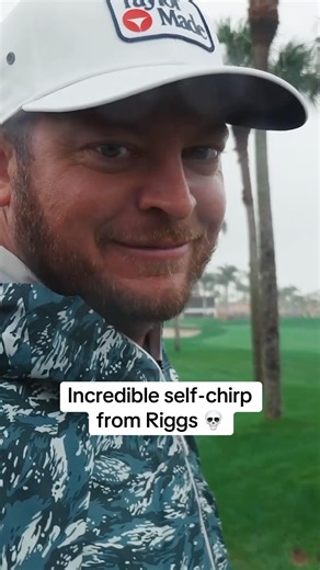 Riggs chirps himself with an ALL-TIME quote 💀