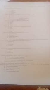 In each of the questions 1 to 10, choose the correct answer amo... | Filo